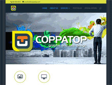 Tablet Screenshot of coppatop.com